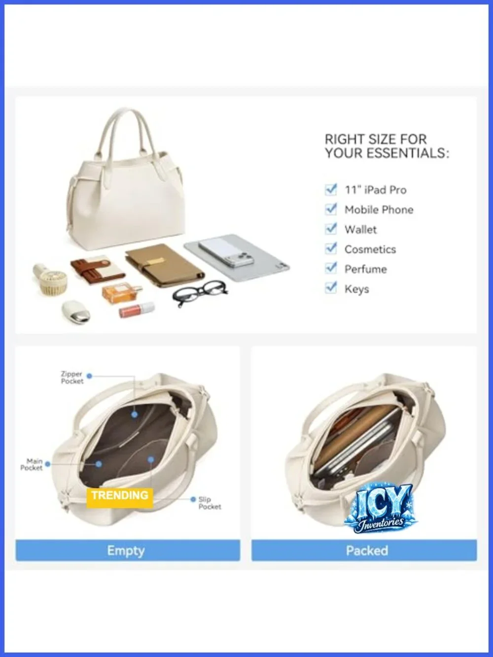 Satchel Bags for Women Trendy Medium Tote Dumpling Purse, Pebble Leather or